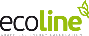ecoline Logo – Software für Bauphysik & Energieausweis-Erstellung