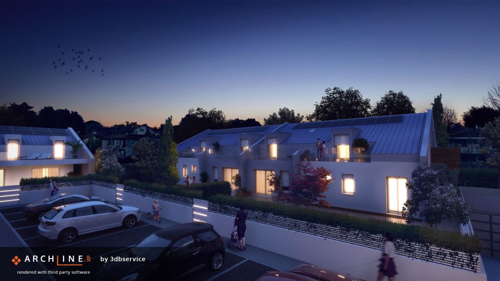 ARCHLine.XP Projekt 08: Visualisierung eines 3D BIM Architekturmodells