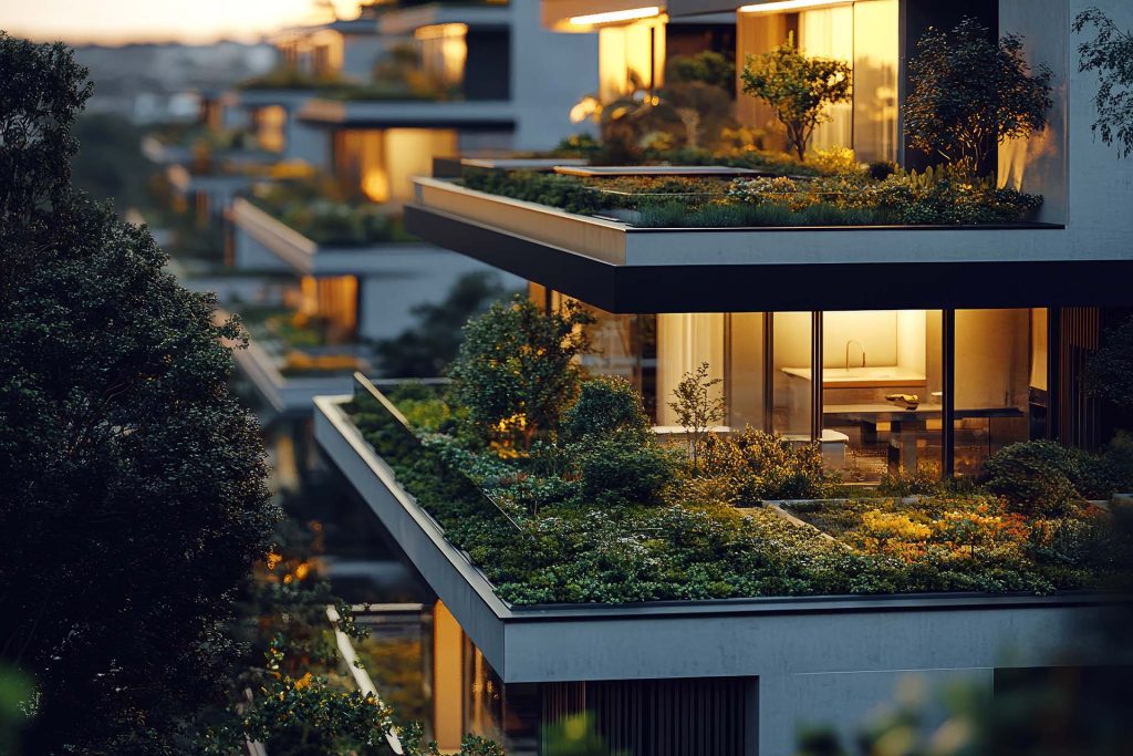 Architekturentwurf mit nachhaltigem Konzept – Funktionenübersicht ecoline