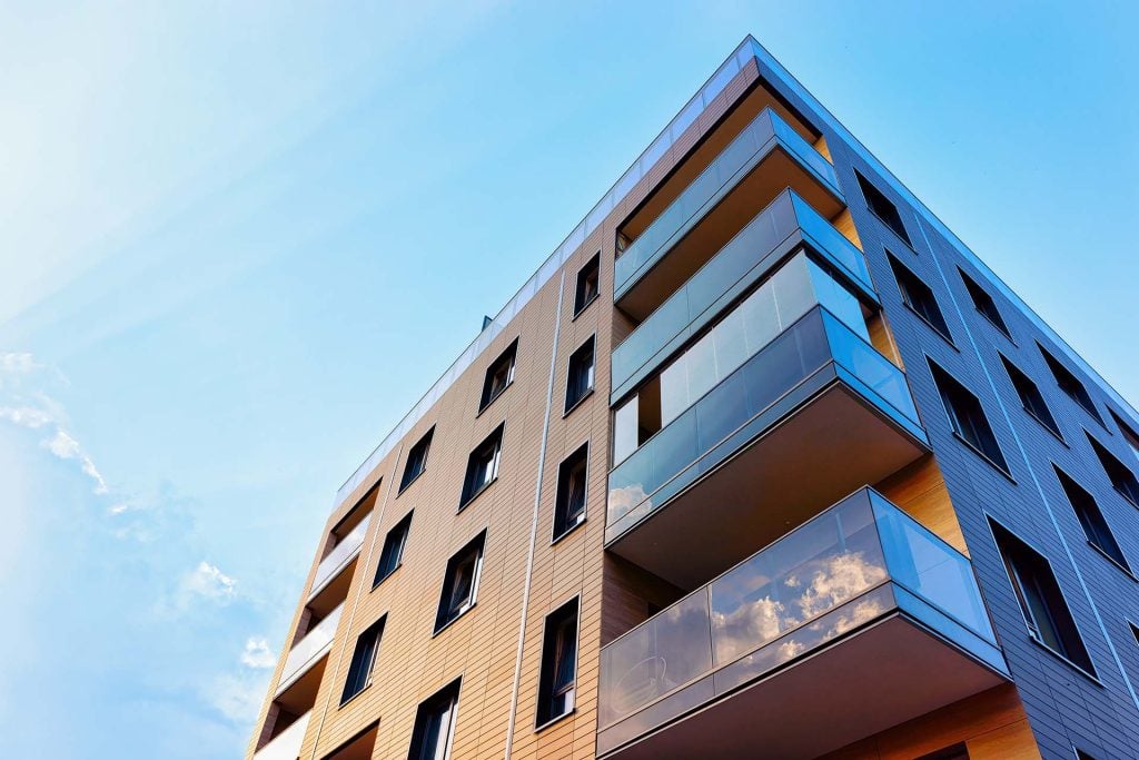 modernes Gebäude, Architektur Design in Baukalkulationssoftware QuickCalc, ideal für Bauunternehmen und Planer