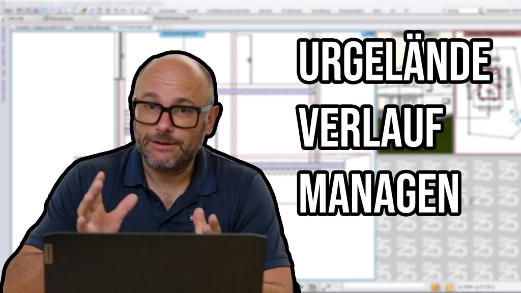 Urgelände im BIM‑Modell – ARCHLine.XP Tutorial