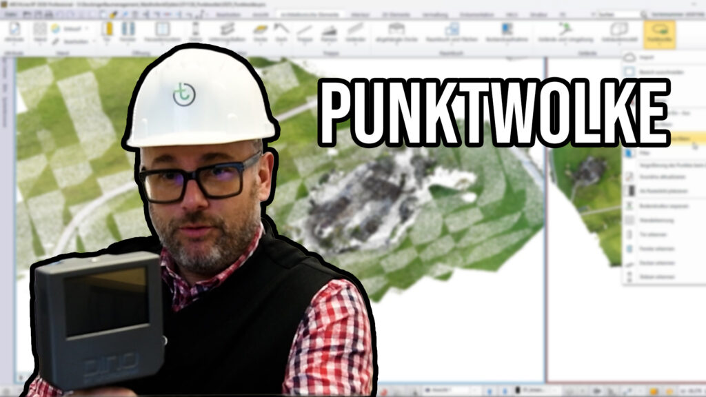Punktwolken Analyse und Scan-to-BIM Workflow in ARCHLine.XP mit 3D SLAM Scanner