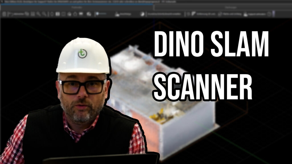 DINO SLAM Scanner Punktwolke Gebäude ARCHLine XP