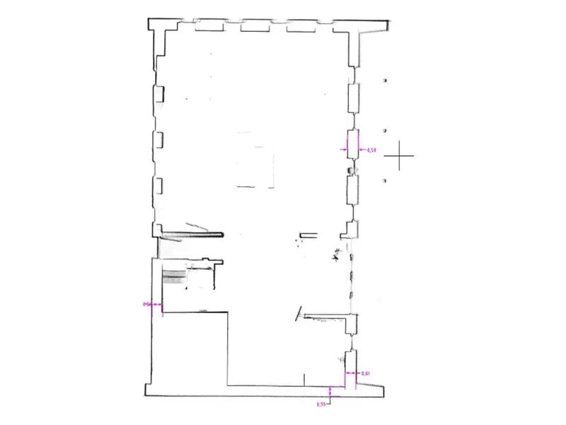 DINO SLAM-Scanner – Professionelles Aufmaß ohne Stativ DWG-Grundriss im CAD-Export
