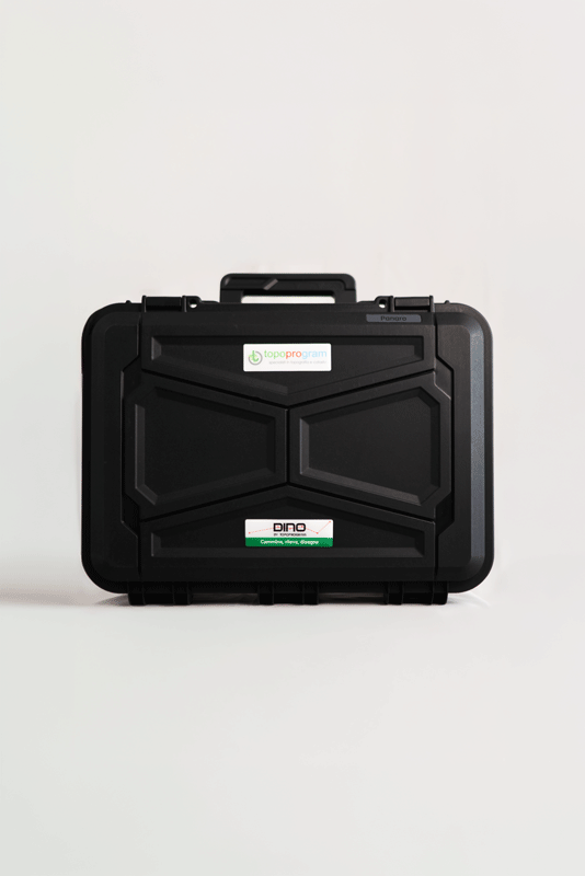 DINO SLAM-Scanner – Professionelles Aufmaß ohne Stativ DINO SLAM-Scanner – Professioneller Transportkoffer