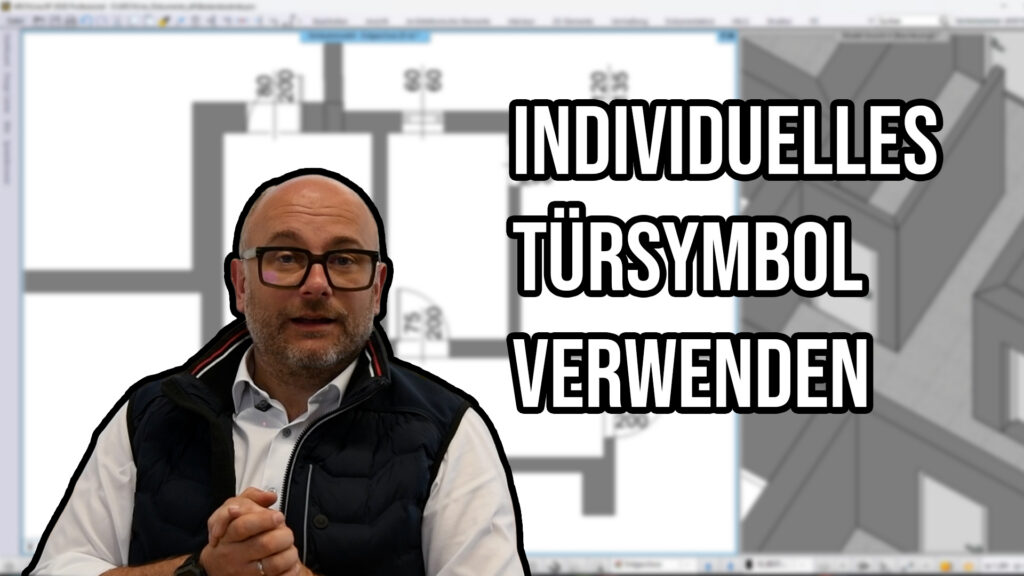 Individuelles Türsymbol in ARCHLine.XP – Türblatt im Grundriss darstellen