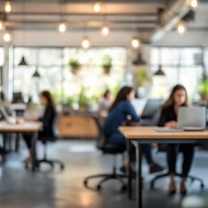 Menschen im modernen Büro – Symbol für schnellen BIM-Support durch ITC Service Line
