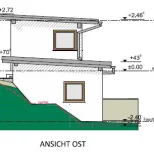 Vereinsgebäude 3D-BIM-Perspektive aus ARCHLine.XP- Erweiterungsplanung